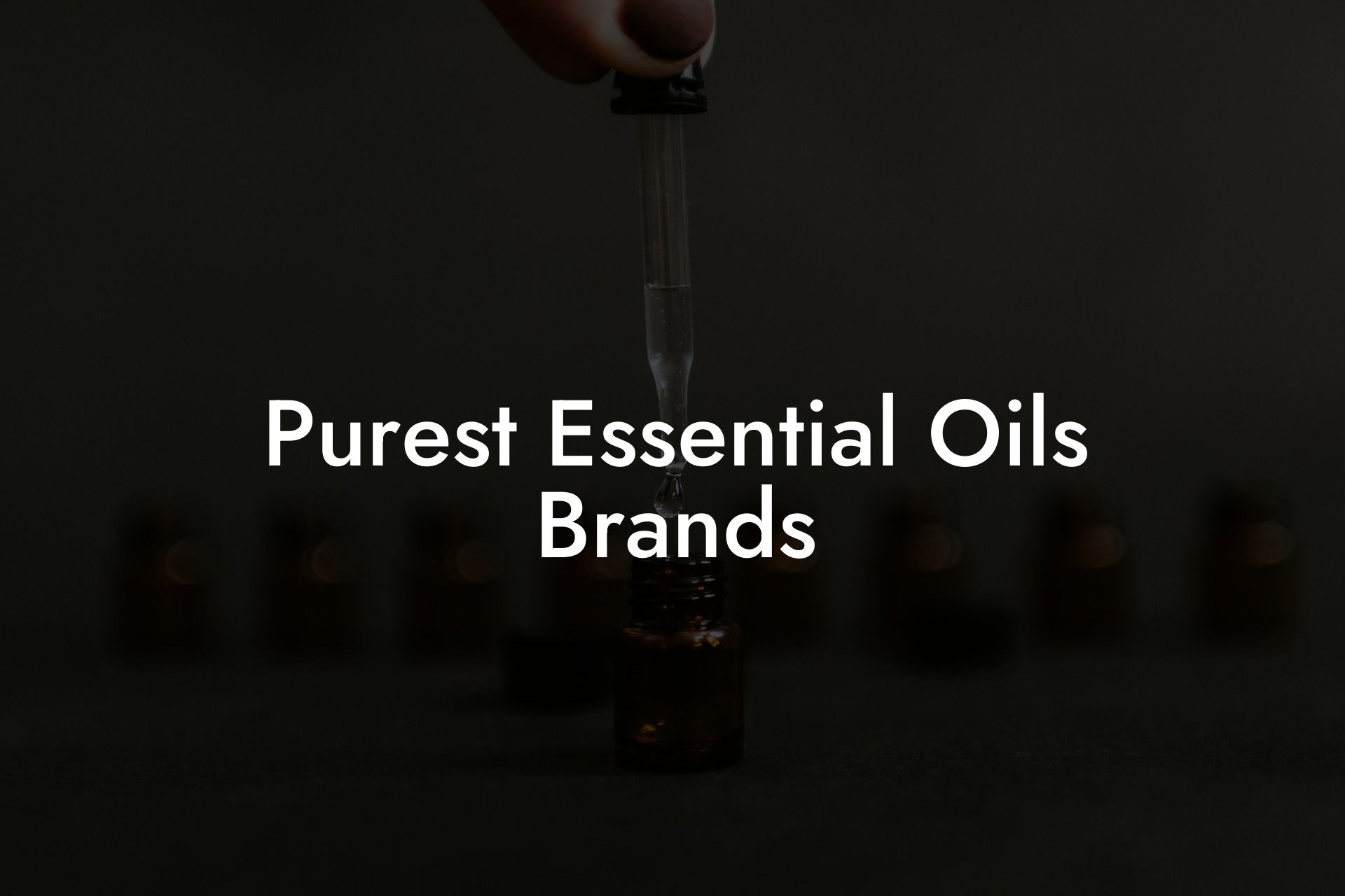 Purest Essential Oils Brands