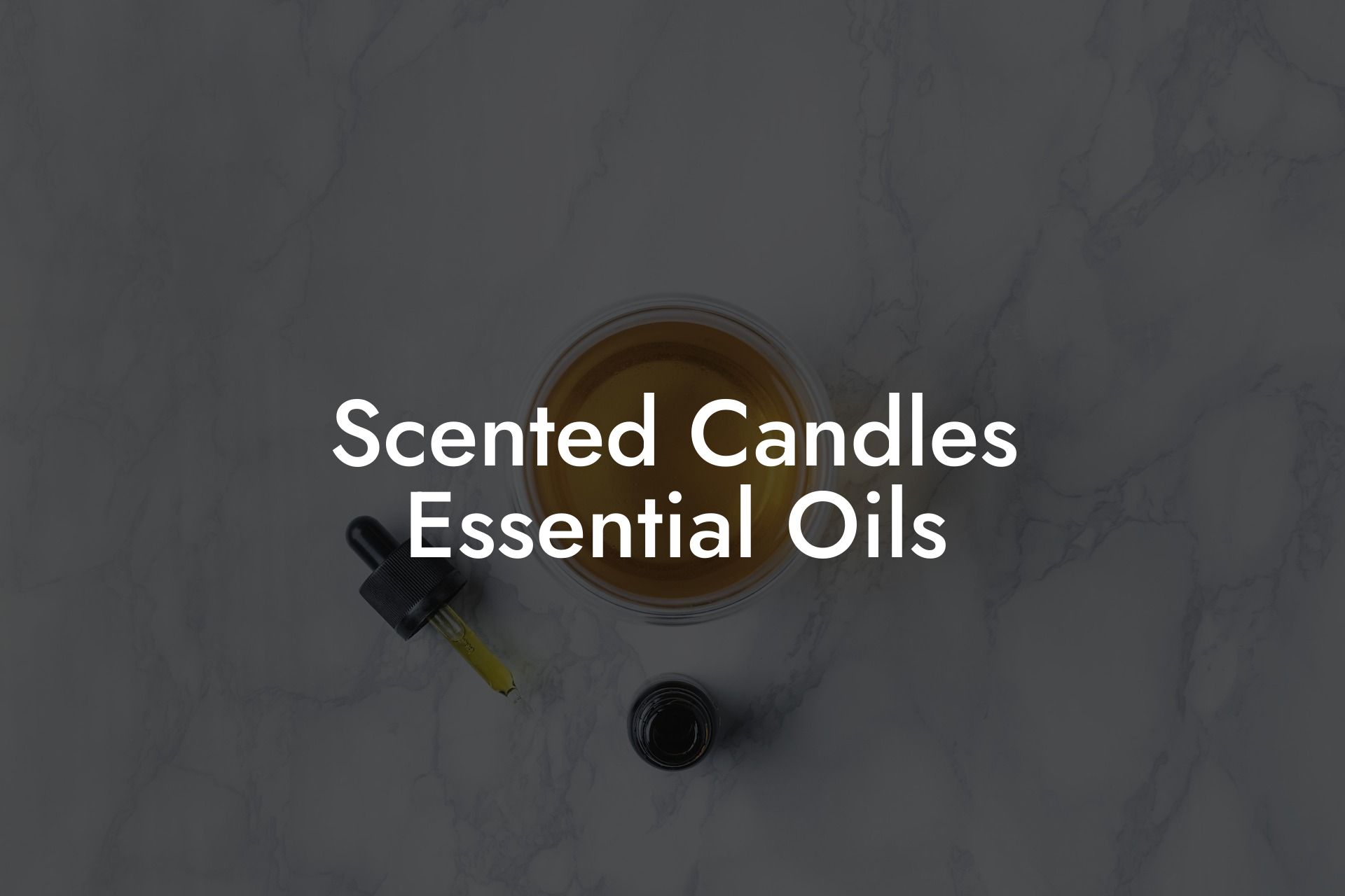 Scented Candles Essential Oils