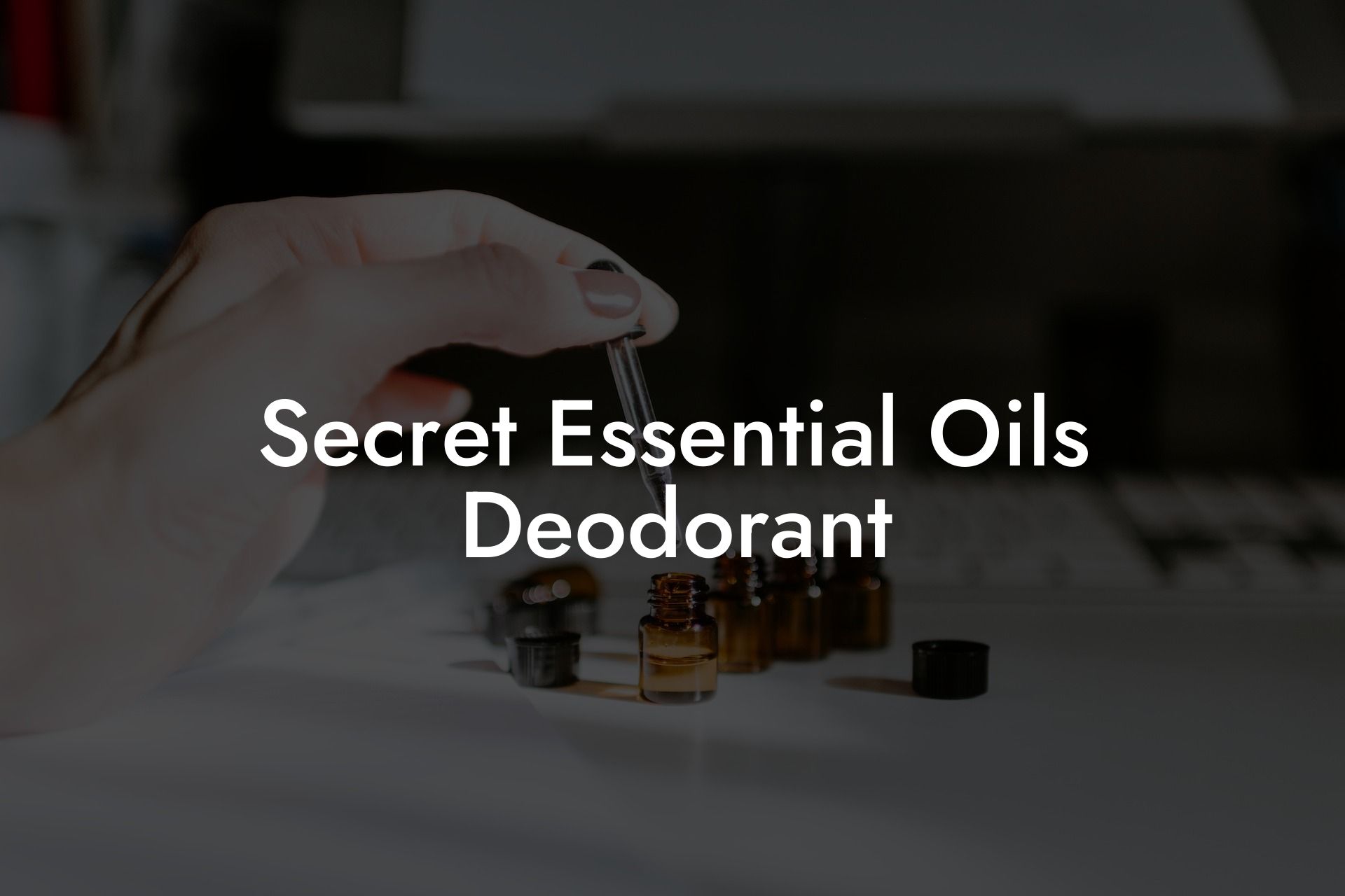 Secret Essential Oils Deodorant