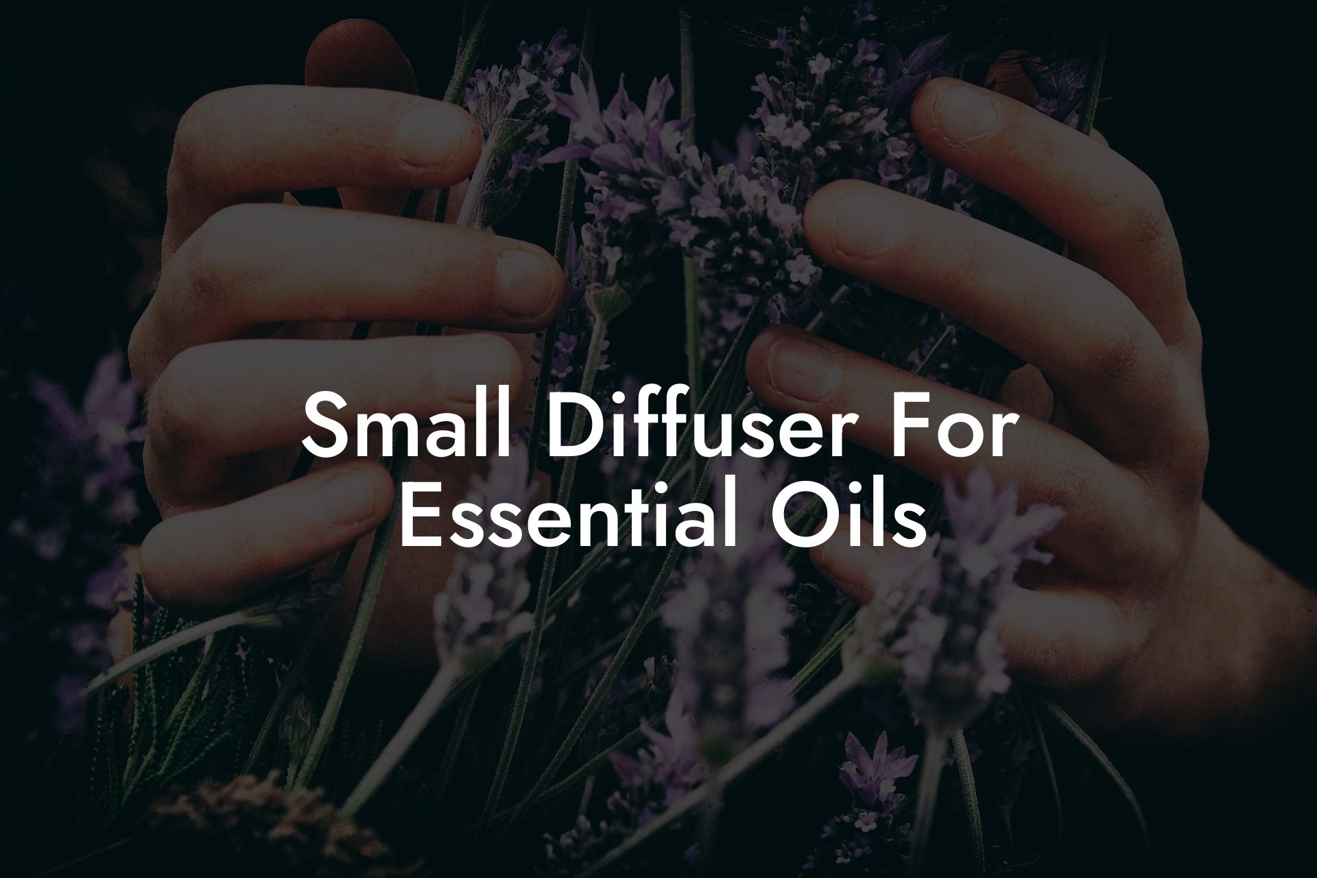 Small Diffuser For Essential Oils
