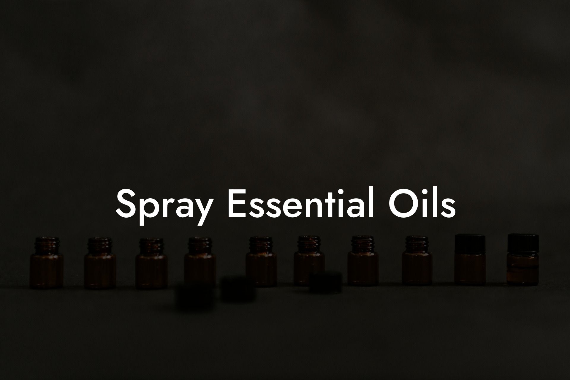 Spray Essential Oils