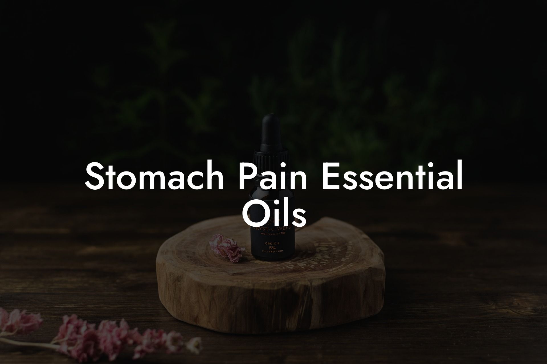 Stomach Pain Essential Oils