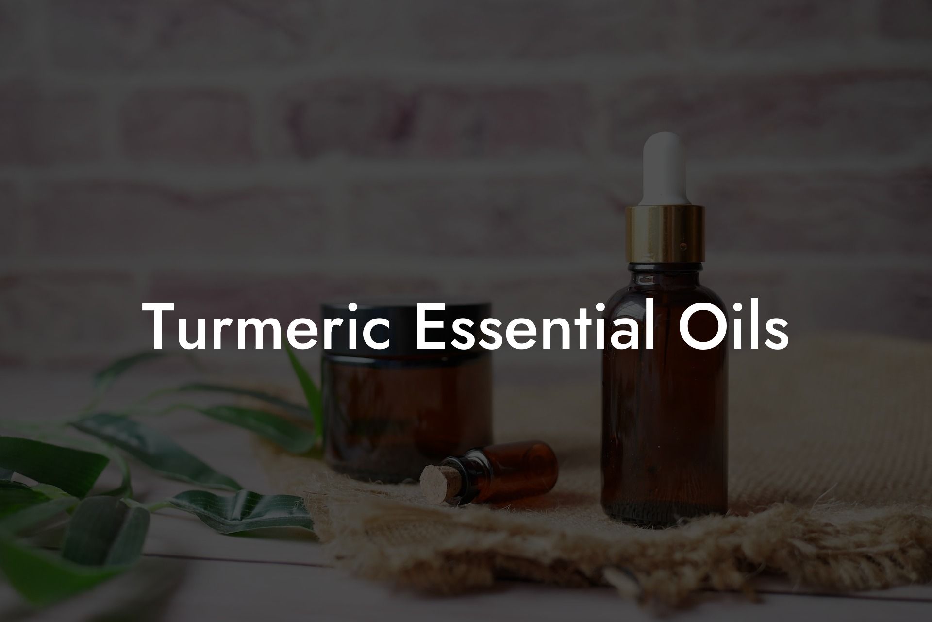 Turmeric Essential Oils