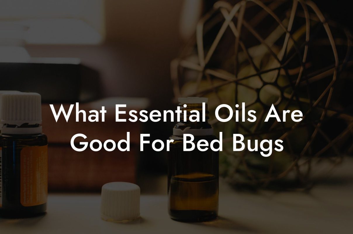 What Essential Oils Are Good For Bed Bugs