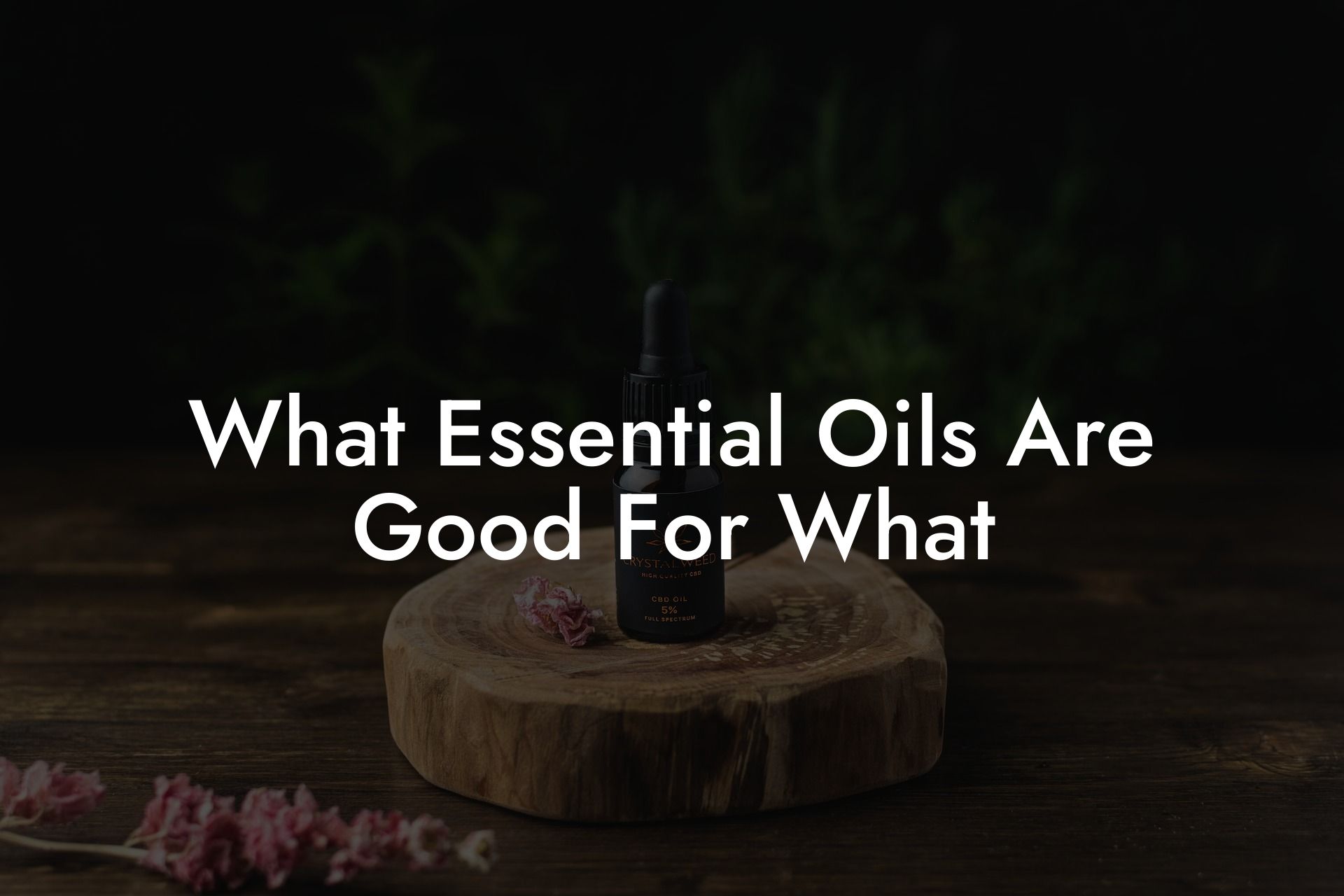 What Essential Oils Are Good For What