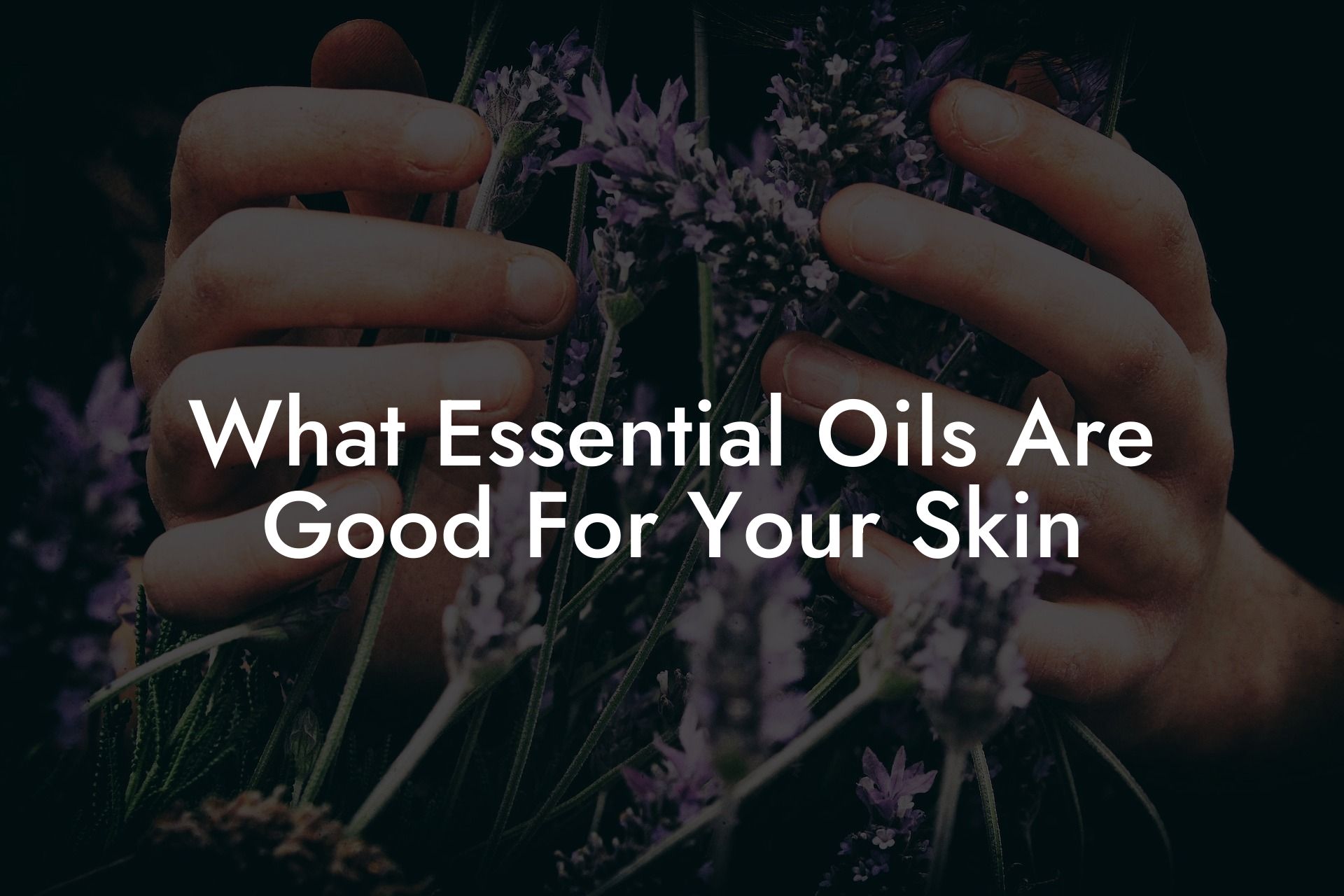 What Essential Oils Are Good For Your Skin