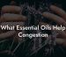 What Essential Oils Help Congestion
