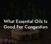 What Essential Oils Is Good For Congestion