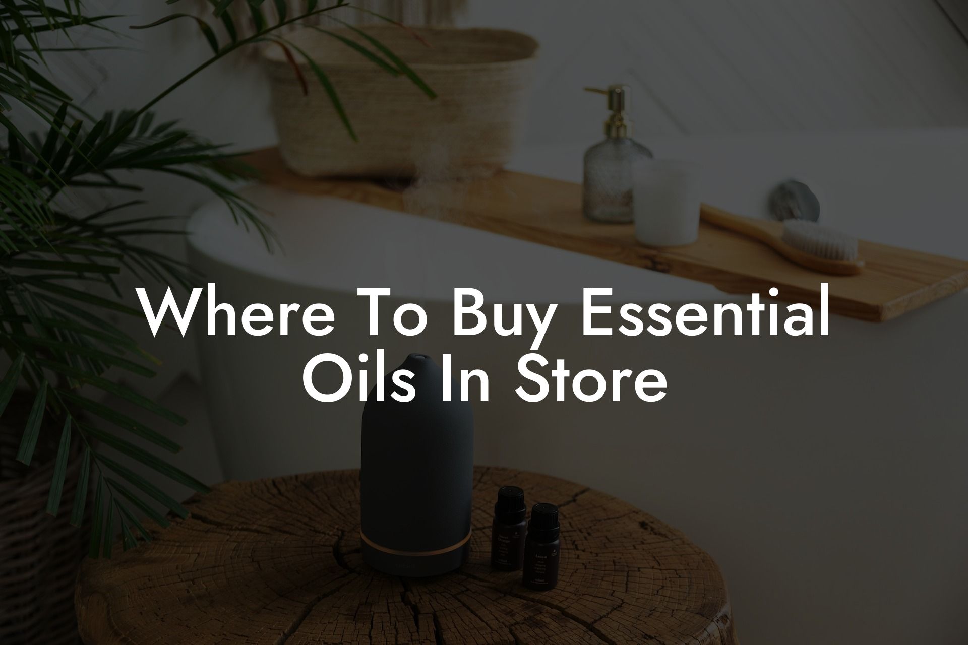 Where To Buy Essential Oils In Store