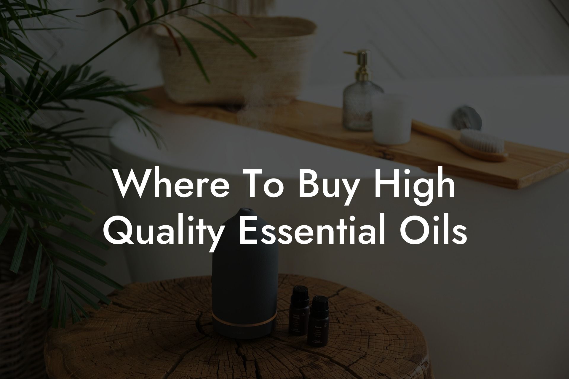 Where To Buy High Quality Essential Oils