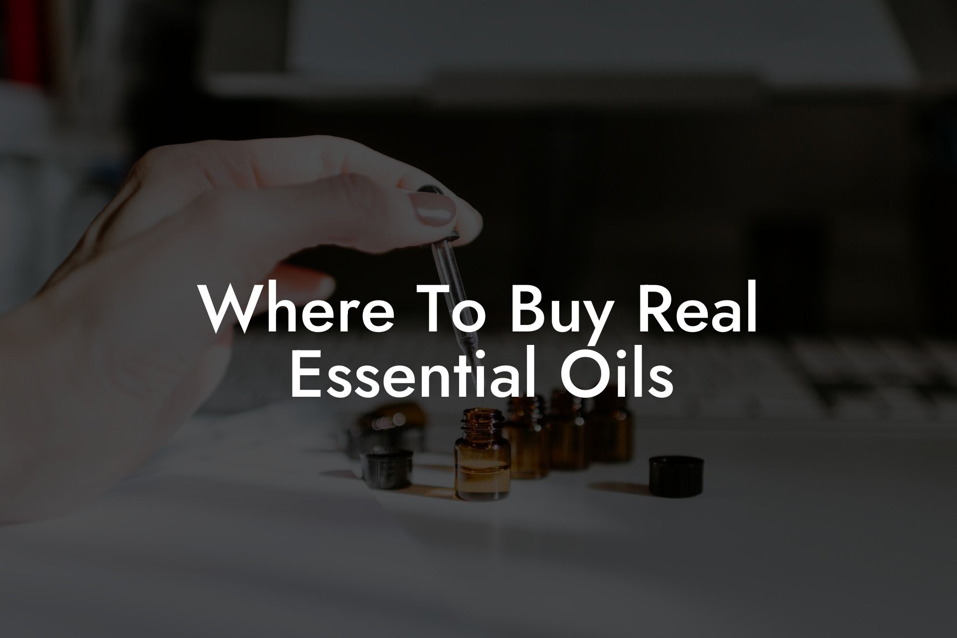 Where To Buy Real Essential Oils