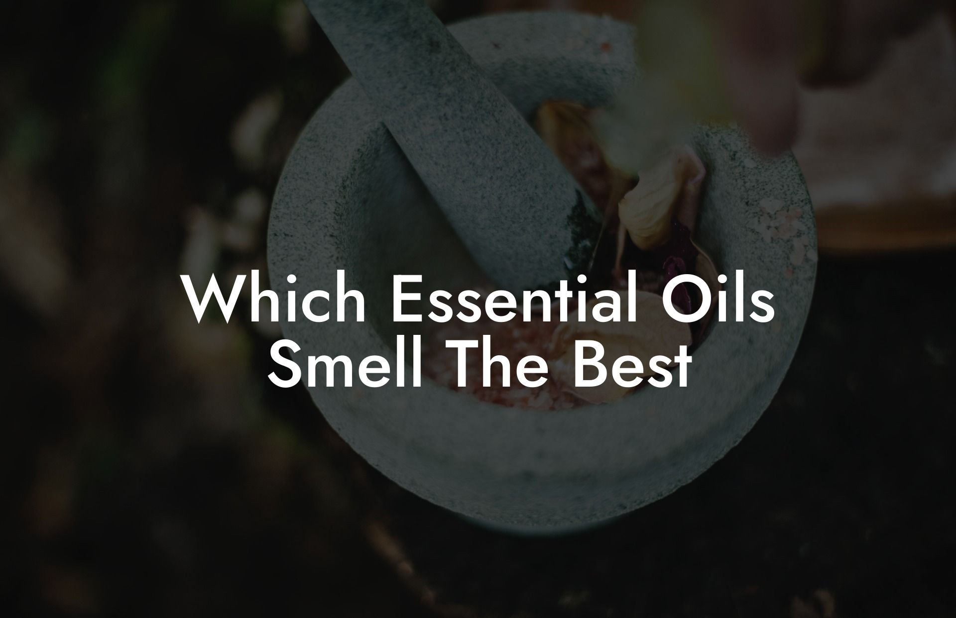 Which Essential Oils Smell The Best