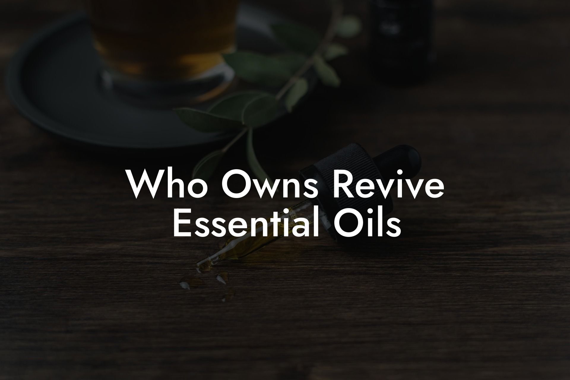 Who Owns Revive Essential Oils